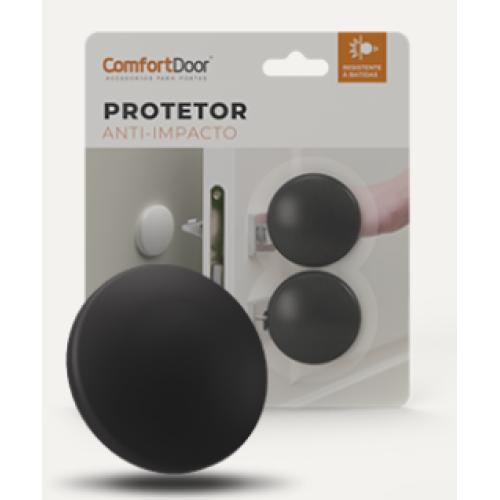 PROTETOR ANTI IMPACTO PRETO - COMFORT DOOR