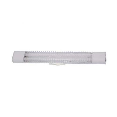LUMINARIA ALETADA 2X40 BRANCA BIVOLT - ECP